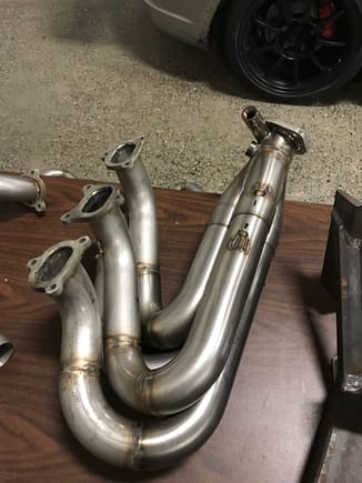 Dundon GT4 Race Header Production (not wiped down)