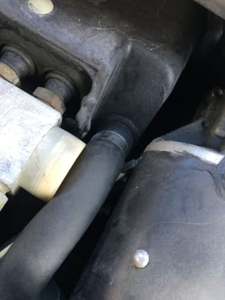 Heater core connections with inaccessible hose clamps :-(
