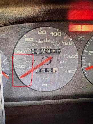 US mph speedo indices 