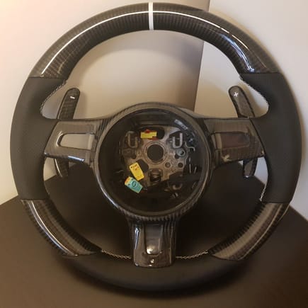 PDK wheel with custom CF paddle shifter