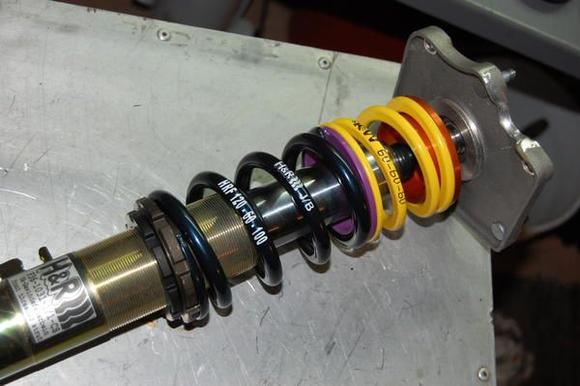 Parts from Porsche GT3 / H&amp;R / Bilstein / KW / Moton ... think I got a mutt of a suspension  :)