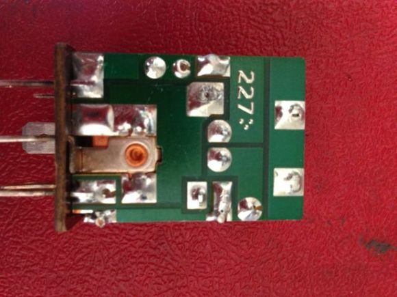 DME relay with broken weld
