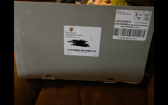 Package from Porsche