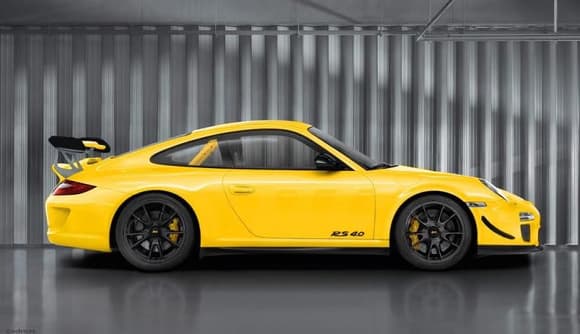 Yellow 997.2 GT3RS 4.0