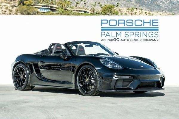 2020 Porsche 718 Spyder - 2020 Porsche 718 Boxster Spyder - New - VIN WP0CC2A83LS240186 - 20 Miles - 6 cyl - 2WD - Manual - Black - Palm Springs, CA 92264, United States