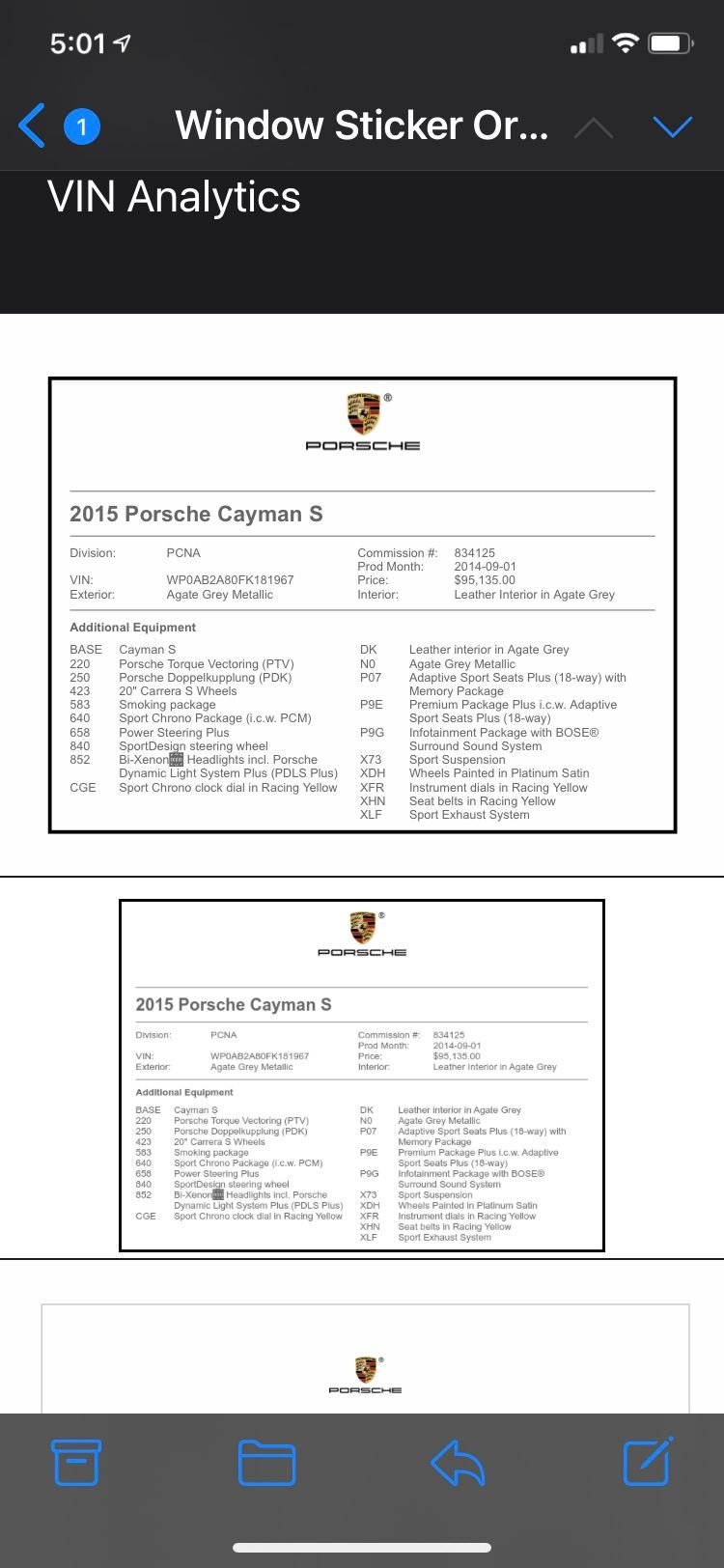 2015 Porsche Cayman - 2015 Cayman S - Used - VIN WP0ab2a80fk181967 - 40,000 Miles - 6 cyl - 2WD - Automatic - Coupe - Gray - Albuquerque, NM 87123, United States