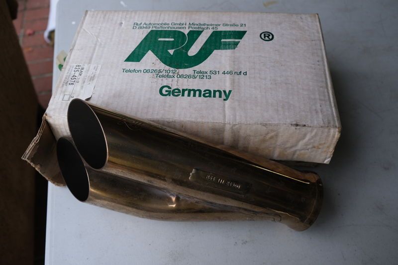 Engine - Exhaust - WTB: RUF Dual Outlet Exhaust Tip for 964 - New or Used - 1989 to 1994 Porsche 911 - Waunakee, WI 53597, United States