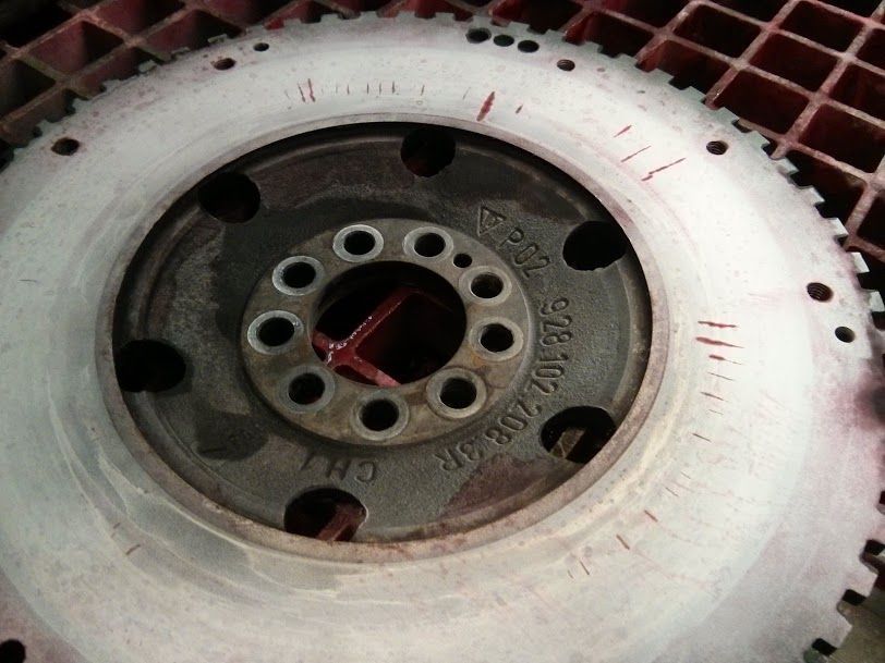 Heat cracks Flywheel Rennlist Porsche Discussion Forums