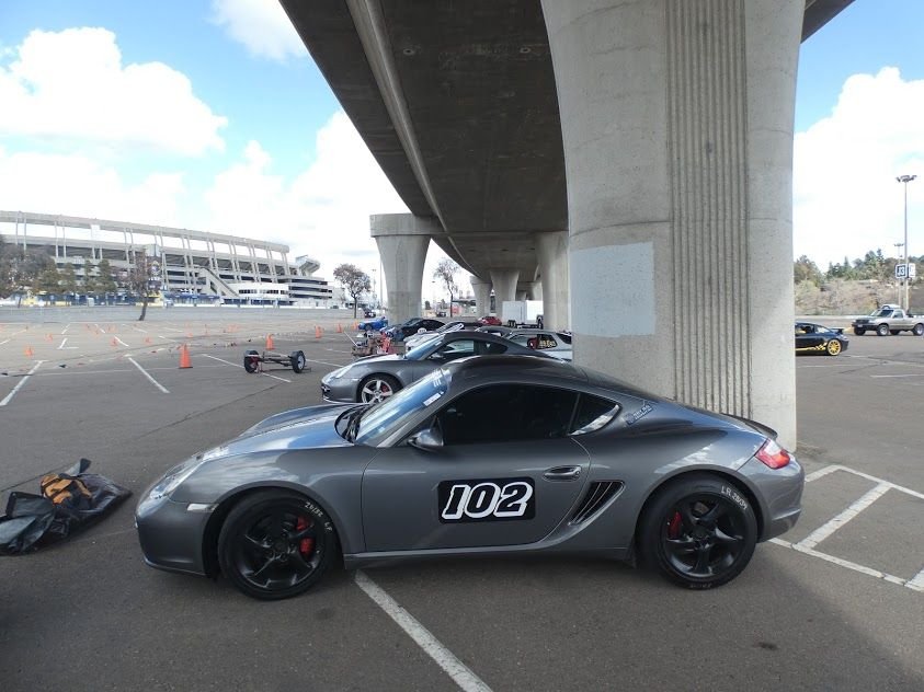 2007 Porsche Cayman - 2007 Porsche Cayman "S". Built to track specs by Adam Gill, Vollig Autowerks - Used - VIN WP0AB29857U783418 - 6 cyl - 2WD - Manual - Coupe - Gray - Coronado, CA 92118, United States