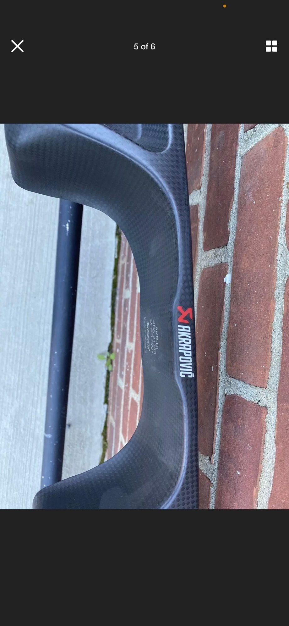 Exterior Body Parts - Akrapovic rear diffuser GT3 - Used - 2015 to 2018 Porsche GT3 - Westbury, NY 11590, United States