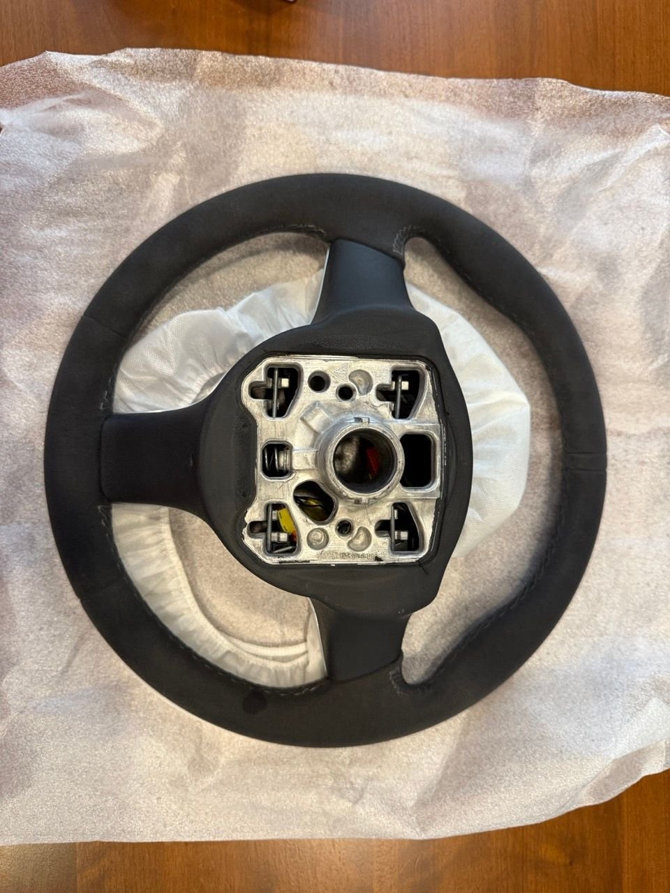 Interior/Upholstery - Alcantara Sport Design Steering Wheel (991/981) - Manual - Used - All Years  All Models - All Years  All Models - All Years  All Models - Orange County, CA 92614, United States