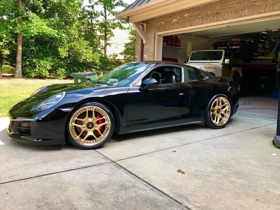 Wheels and Tires/Axles - Rotiform 3pc HUR centerlock wheels w/tires - Used - 2017 to 2019 Porsche 911 - Raleigh, NC 27614, United States
