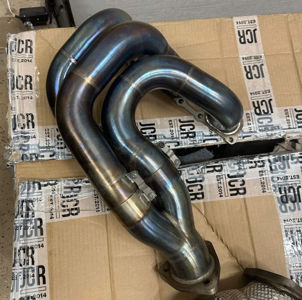 Engine - Exhaust - JCR Inconel Headers for 718 GT4 / Spyder / GTS 4.0 - Used - Lee's Summit, MO 64064, United States