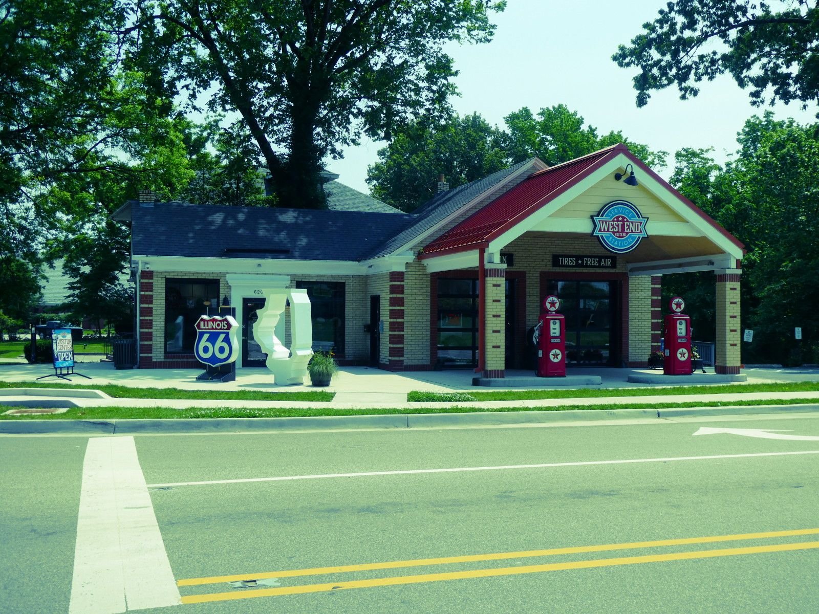 West End restored station in IL