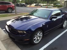 2015 GT 50th Anniversary Rims added along with Side scoops and Fender Badges.