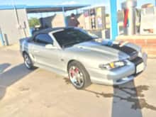 My Silver and Black 95 Mustang Gt Convertible 2016-11-01 23:51:13