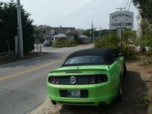 Arriving in P-town on beach road 6A