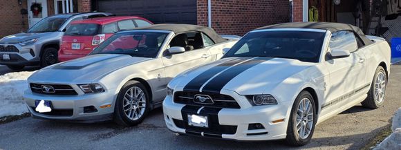 Had a nice day on X-Mas day that the sun was out and got the boys out, as it will be a long time until the spring weather comes around.  Hoping to sell both V6's to move up to a 5.0