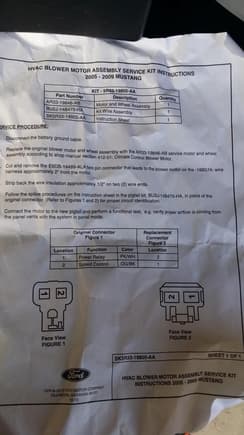 The specific to 2005-2009 Mustangs instruction sheet.  The confusing part is that they swap the numbers on the plugs, but the *locations* are the same.  Just... weird.  Don't get it backwards.
