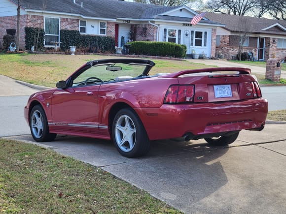 Just brought home my '99 GT. Four decades playing with cars, first Mustang I've owned.