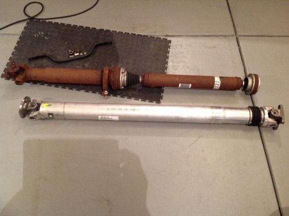 New aluminum driveshaft