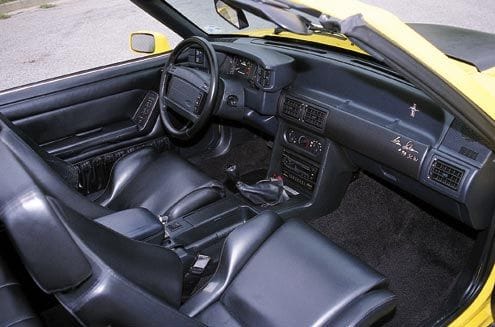 p86689 large 1993 ford mustang saleen sc interior