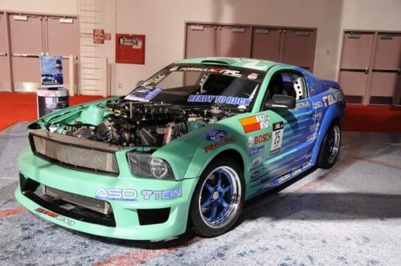 drift mustang