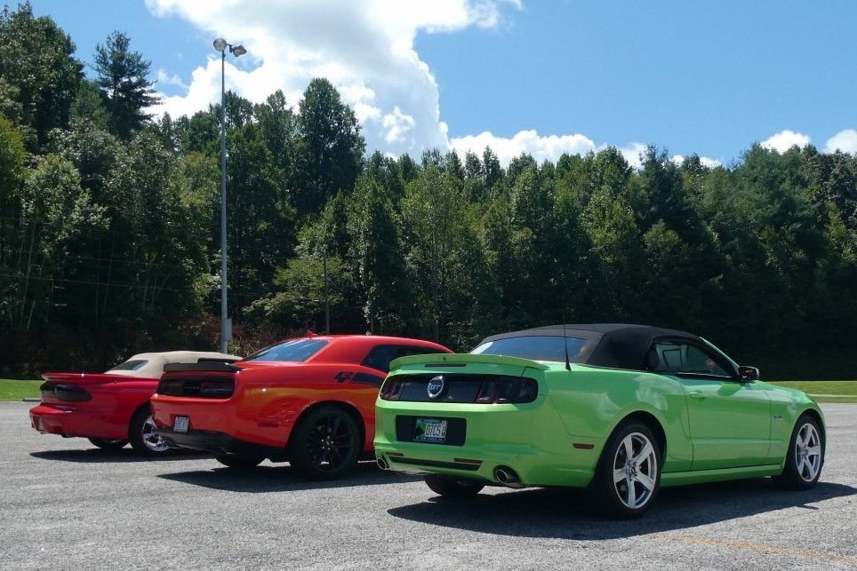 V8 stable of GM Chrysler Ford