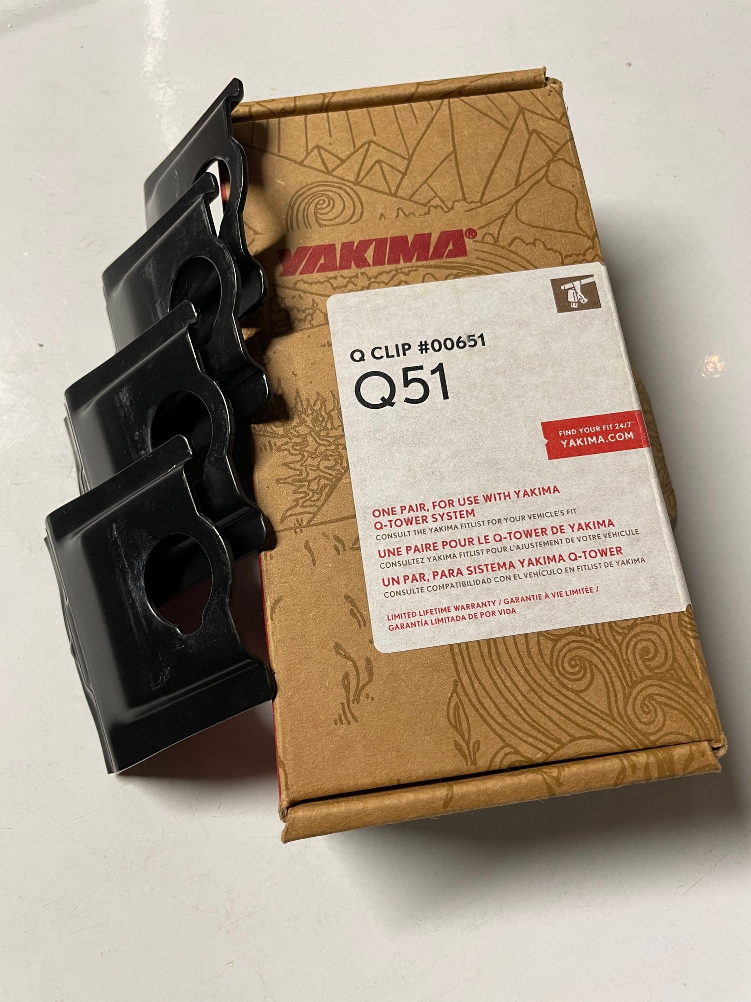 Miscellaneous - Yakima QClips for QTower roof rack system - #51 Volvo 850 - Used - 1991 to 1996 Volvo 850 - San Diego, CA 92104, United States