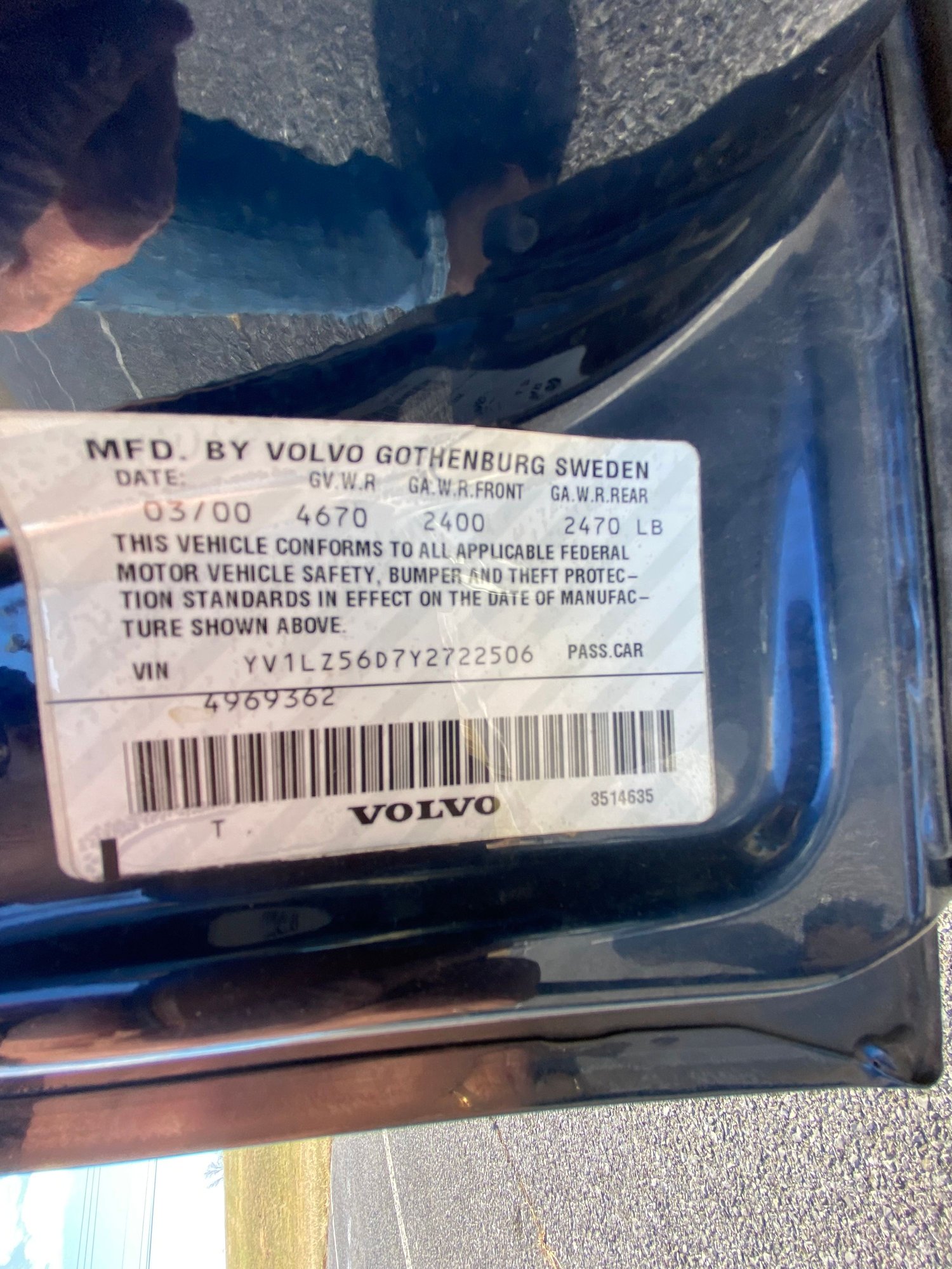 2000 Volvo V70 - FOR SALE: 2000 Volvo V70 Special Edition AWD wagon - Used - Hedgesville, WV 25427, United States