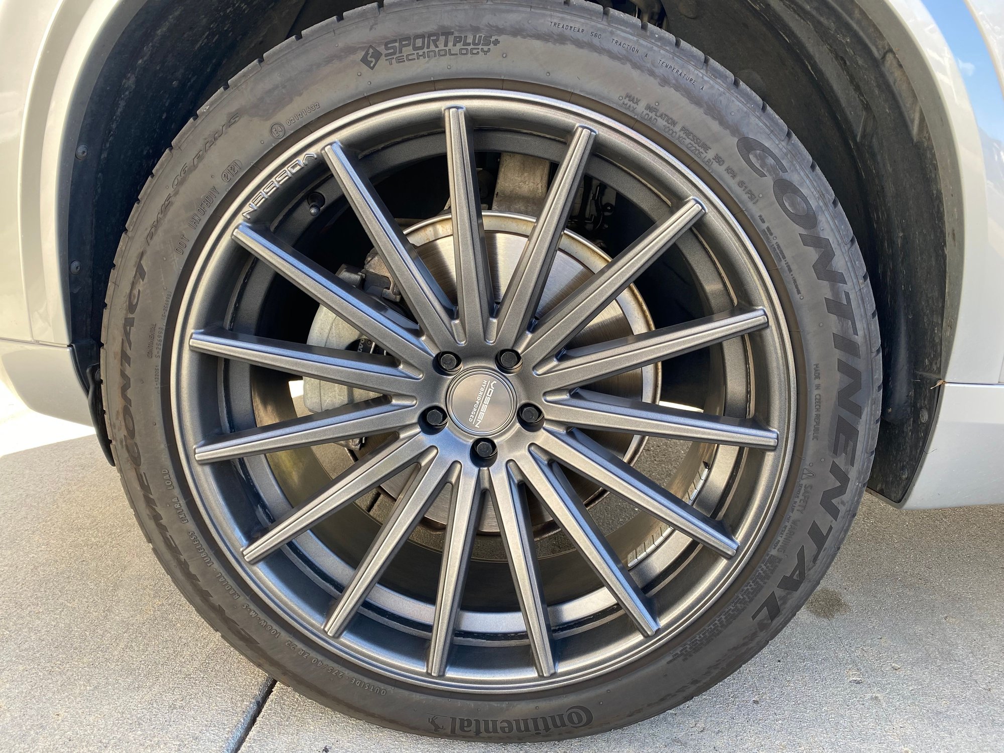 Wheels and Tires/Axles - Vossen VFS2 Wheels & Tires - Used - 2018 to 2026 Volvo XC90 - Loveland, CO 80538, United States