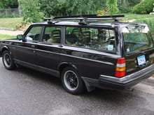 The wife drives this '93 240 wagon 145K the sporty little
baby buggy &amp; grocery getter.