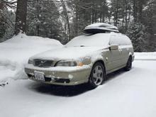 First time the car had seen snow. I feel bad for it.