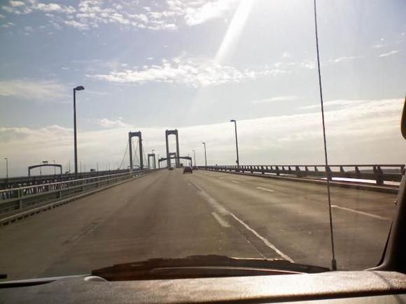 Oct09 0002 On the Chessapeake Bay Bridge frm Norfolk to Salisbury MD