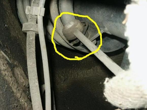 Sway bar end link.