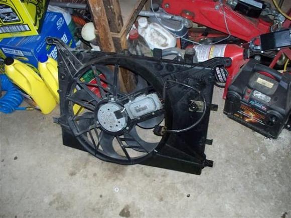 Rad fan out of S80 T6
