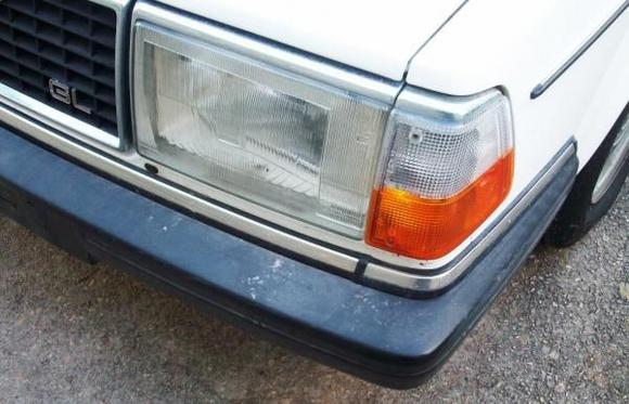 E code headlight and euro grill