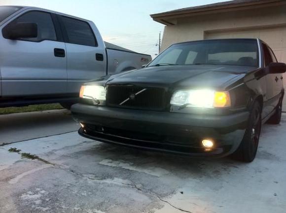 I did put HID's in. Looks good.