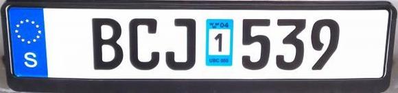 BCJ 539 Plate
This Plate is BROOKE, CHRISTIAN, JESSE (BCJ)
MAY, MARCH, SEPT (539) THEIR BIRTH MONTHS