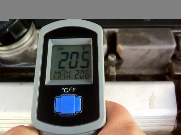 Cyl. Head temp difference.
