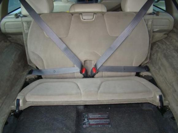 Child seats rear