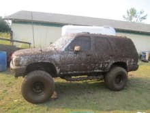 with the 35's in the mudd