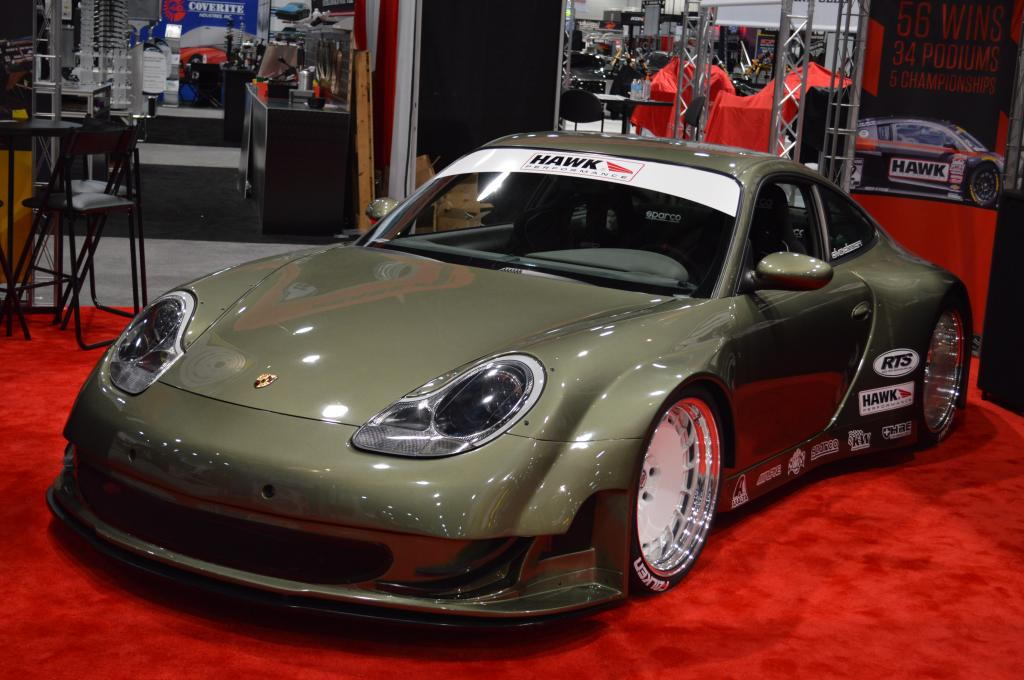 Purists will cringe!! LS-swapped custom widebody 996 - debuted at SEMA