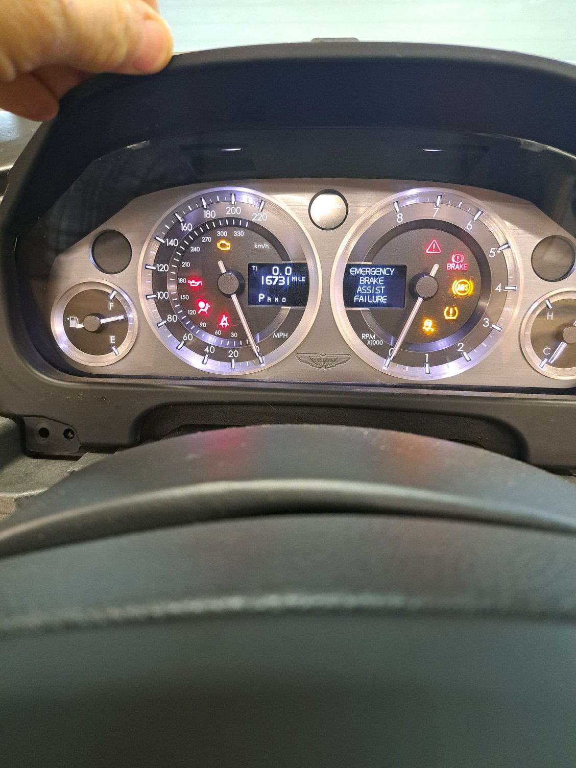 DIM from the flooded car with 16 731 miles