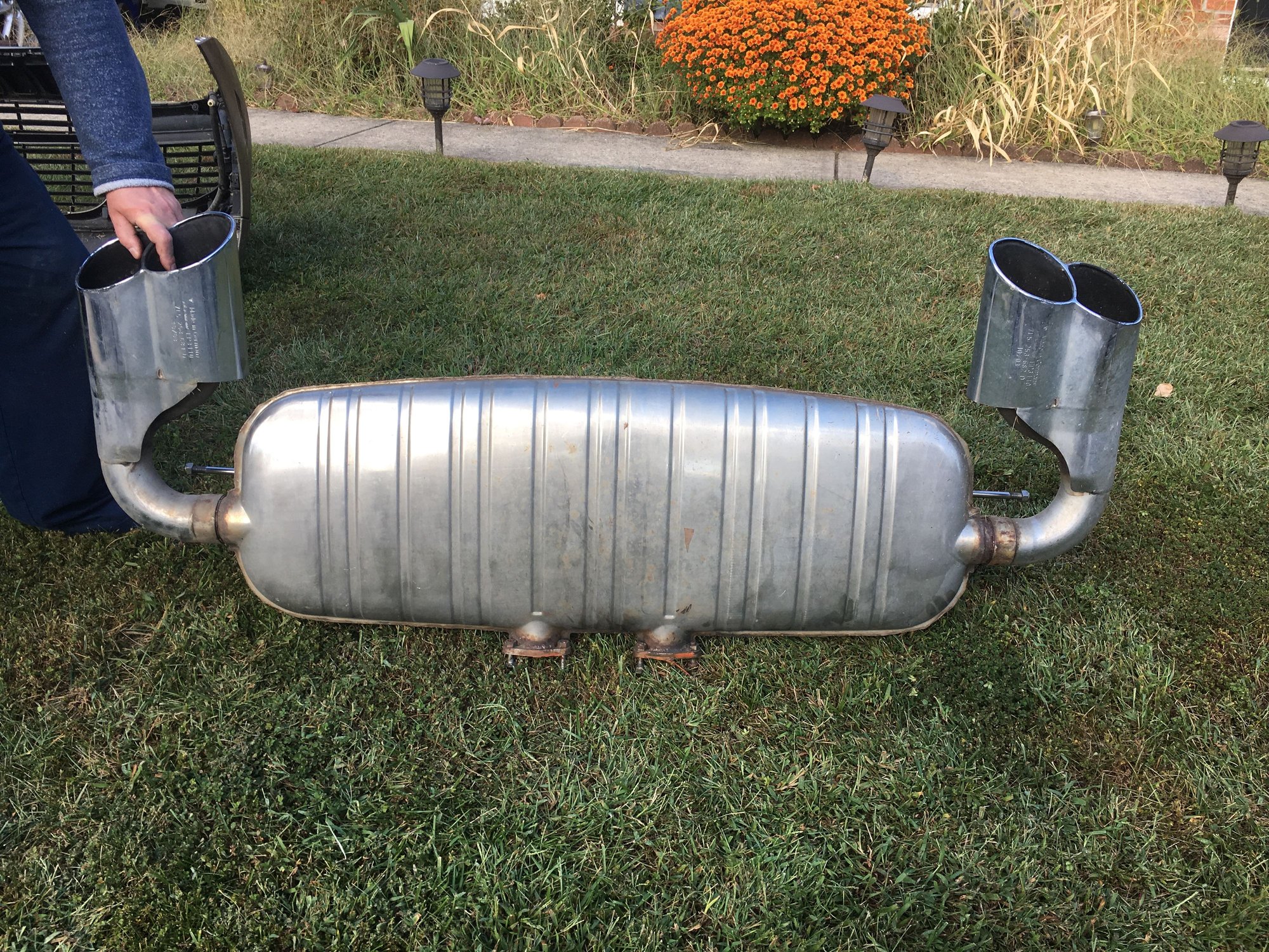 Cayenne 955 FVD Brombacher Exhaust w/Eisenmann Quad Tips