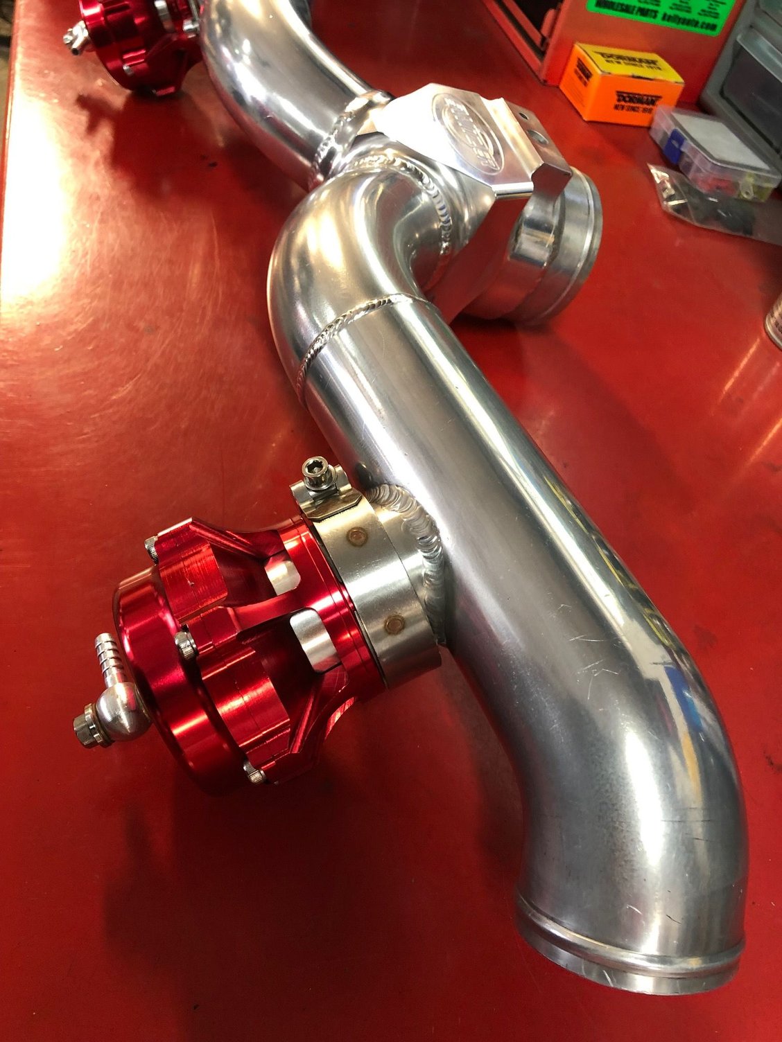 3" Switzer custom Ypipe with 50mm Blow off valves 996TT 997TT Porsche Forum