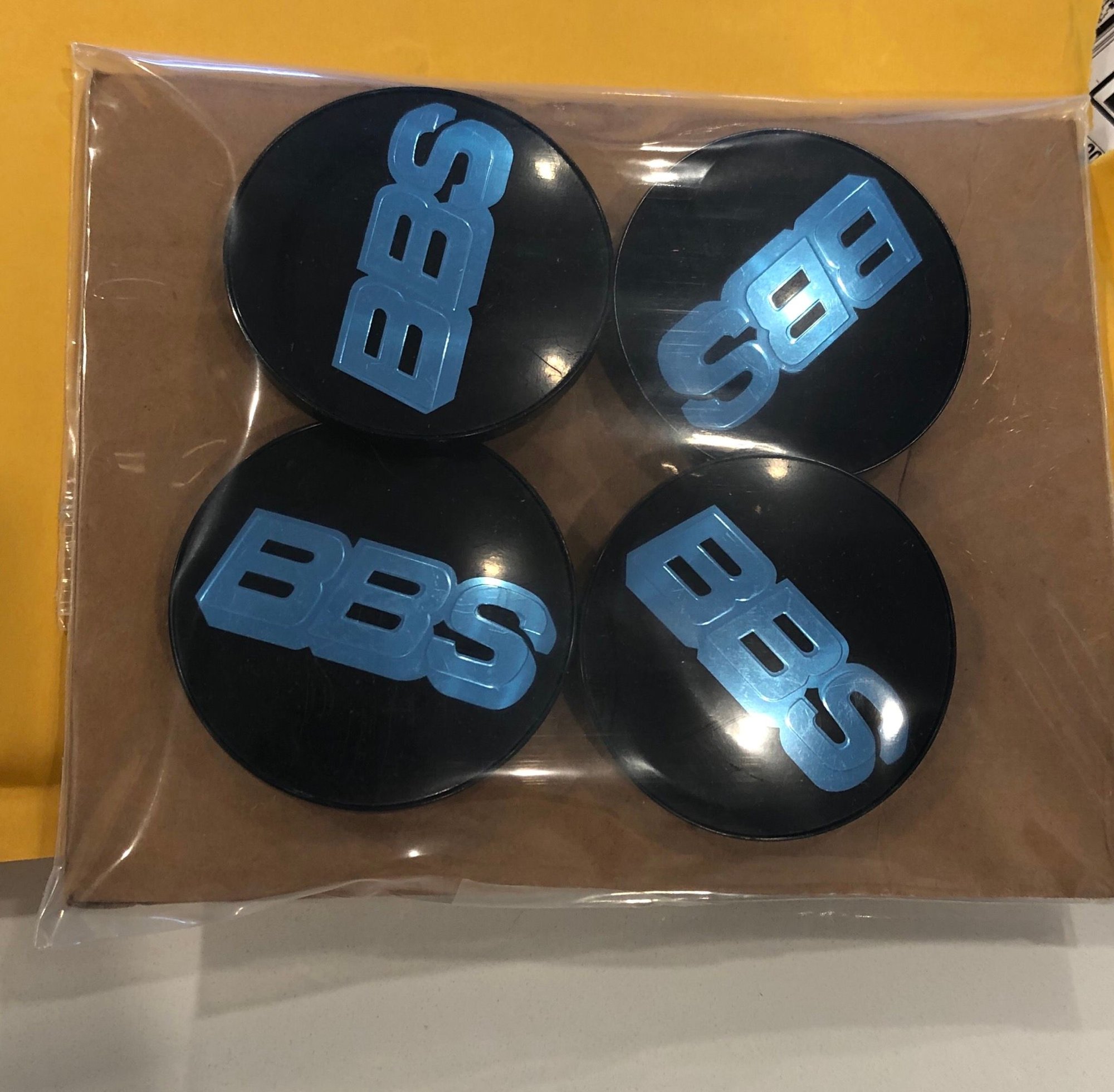 Set of 4 brand new Authentic BBS center caps - 6SpeedOnline - Porsche ...