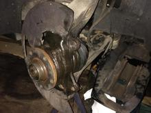 Pads were fine .To replace simply pop them out .