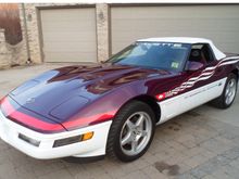 1995 Corvette Pace Car, 4000 miles