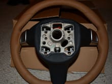 Behind View of Steering Wheel